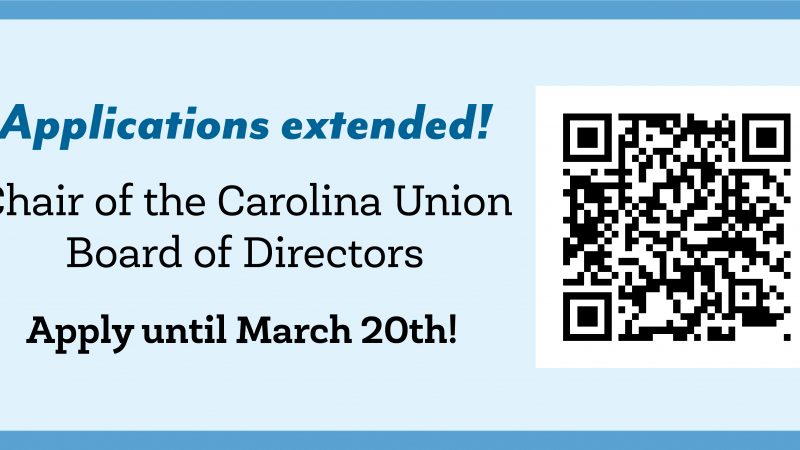 BOD Chair applications extended until March 20th