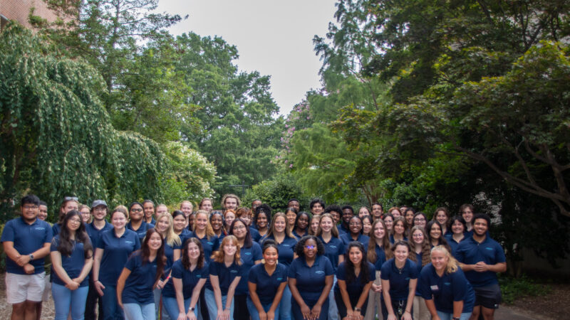 Event Services student staff group photo from Fall Conference 2023