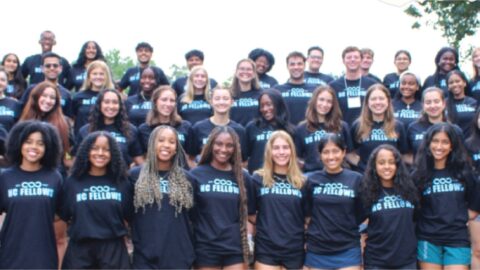 Group photo from the 2025 NC Fellows retreat.